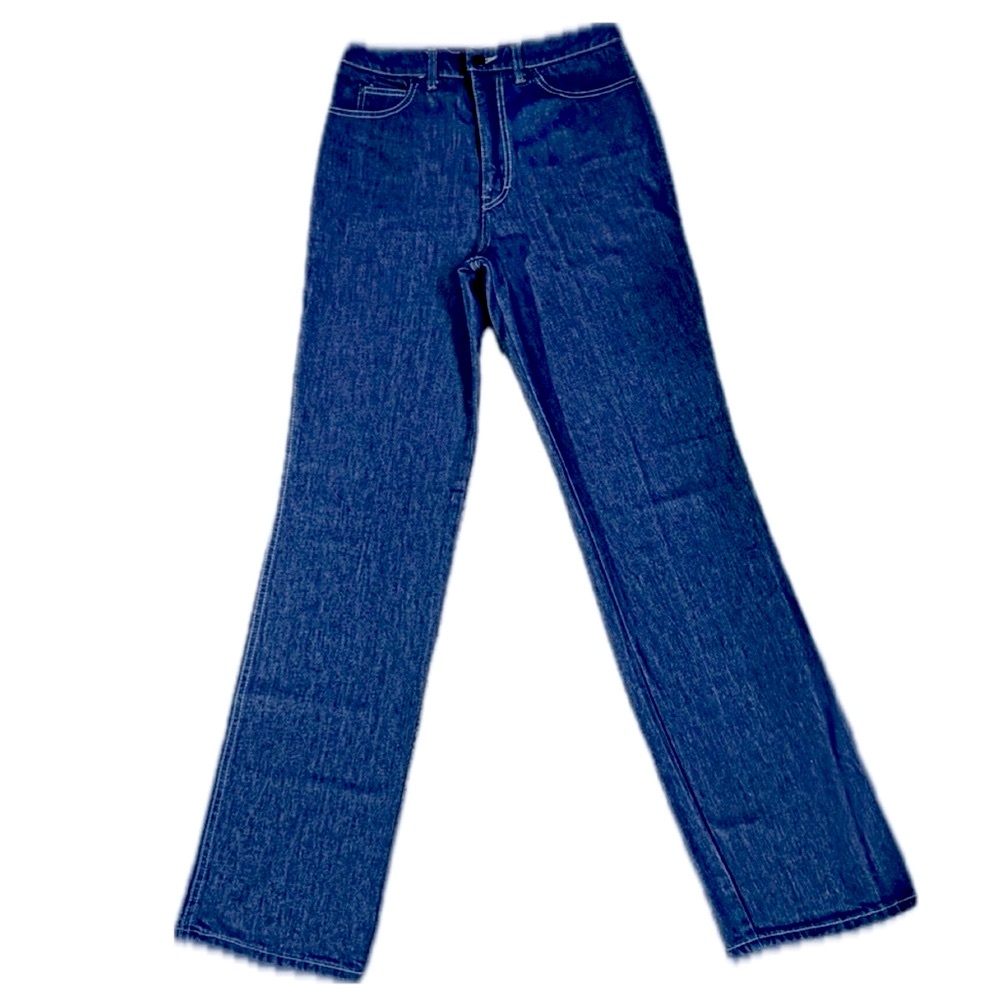 👖🛼 CALVIN KLEIN Jeans High-Rise Bootcut Denim | Vintage 70s USA‎ Sz 10 (29W)